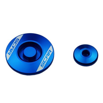 Bouchon de carter d'huile Scar  - Bleu Ref : SCR0436 / EP300B 