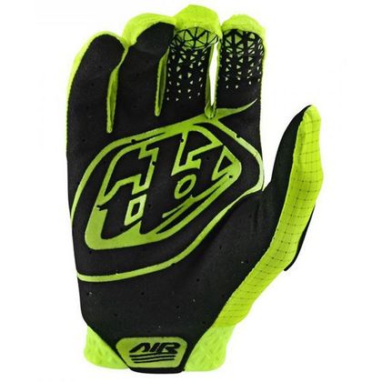 Guantes de motocross TroyLee design AIR YOUTH - SOLID - FLUO YELLOW