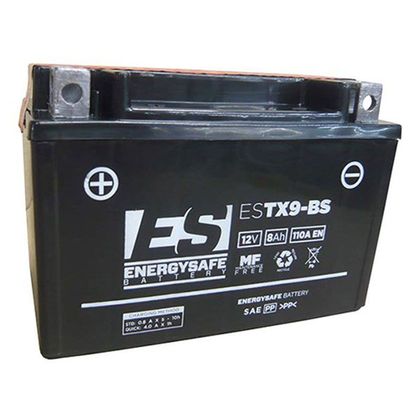 Batterie EnergySafe YTX9-BS ouverte Type acide avec pack acide inclus