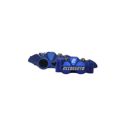 Etriers de frein Accossato radial monobloc forgé 108mm avec plaquettes frittées Universel - Bleu