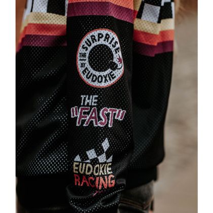 Maglietta maniche lunghe Eudoxie RACE - Nero / Giallo