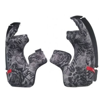 Scorpion Exo EXO-1400 (EVO) (CARBON) AIR Wangenkussens - Zwart