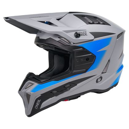 O'Neal EX-SRS - MAGMA 2026 Cross helmet - Grey / Blue
