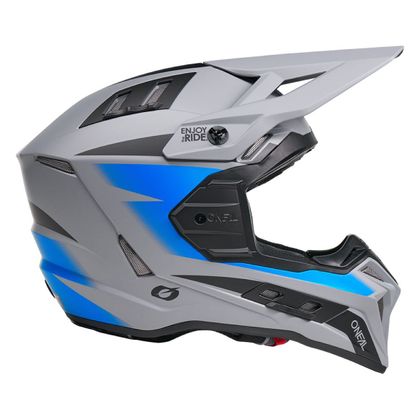 O'Neal EX-SRS - MAGMA 2026 Cross helmet - Grey / Blue