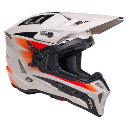 O'Neal EX-SRS - MAGMA 2026 Cross helmet - Grey / Orange