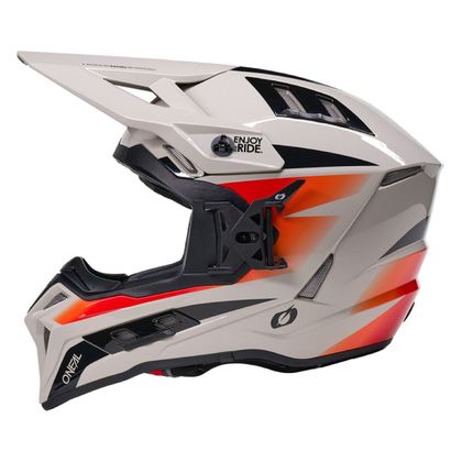 O'Neal EX-SRS - MAGMA 2026 Cross helmet - Grey / Orange