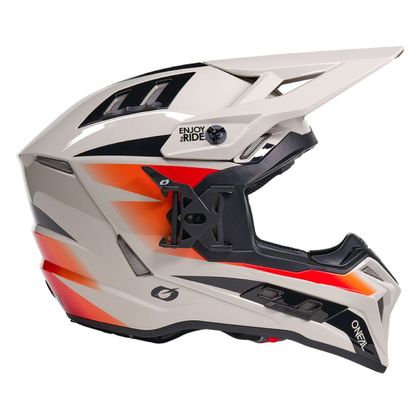 O'Neal EX-SRS - MAGMA 2026 Cross helmet - Grey / Orange