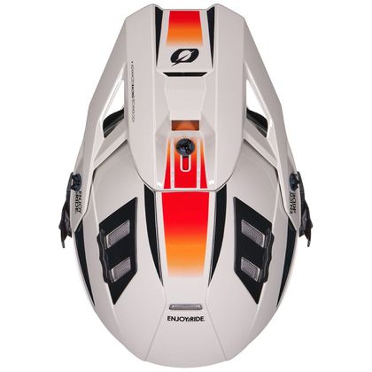 O'Neal EX-SRS - MAGMA 2026 Cross helmet - Grey / Orange