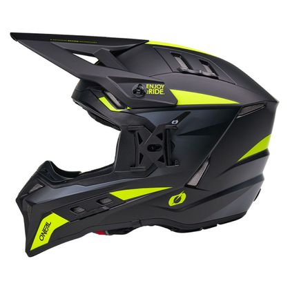 O'Neal EX-SRS - MAGMA 2026 Crosshelm - Zwart / Geel