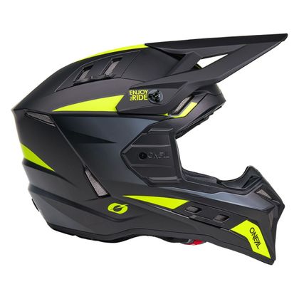 O'Neal EX-SRS - MAGMA 2026 Crosshelm - Zwart / Geel