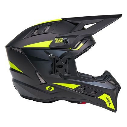 O'Neal EX-SRS - MAGMA 2026 Crosshelm - Zwart / Geel