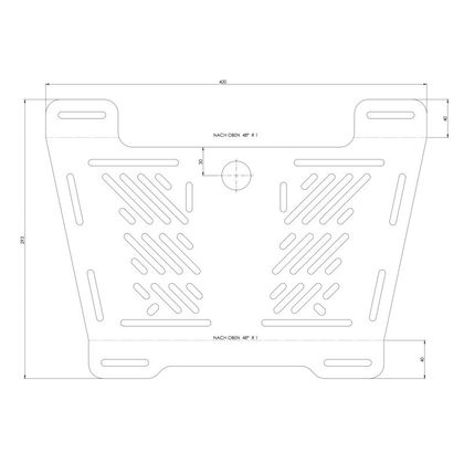 Hepco & Becker Extension Luggage Rack - Black