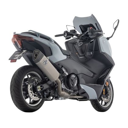 Arrow Pista Titanium - Krümmer Stahl Vollständige Linie - Grau