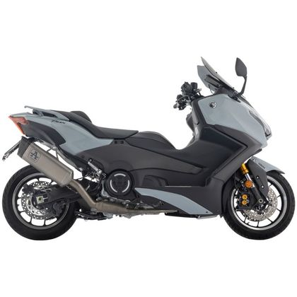 Arrow Pista Titanium - Krümmer Stahl Vollständige Linie - Grau