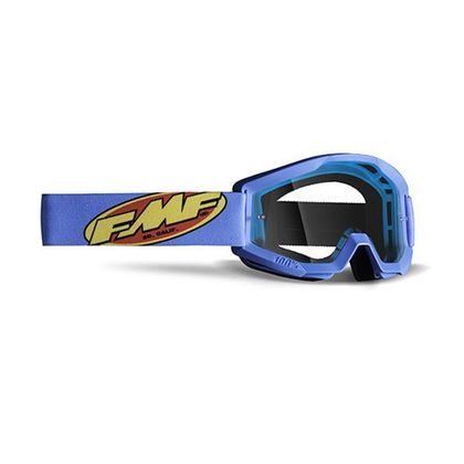 Gafas de motocross FMF VISION NIÑO POWERBOMB CORE CYAN - Azul