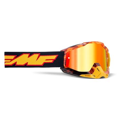 Gafas de motocross FMF VISION POWERBOMB SPARK IRIDIUM 2022 - Negro / Naranja Ref : FMF VISION0008 / F5003700005 