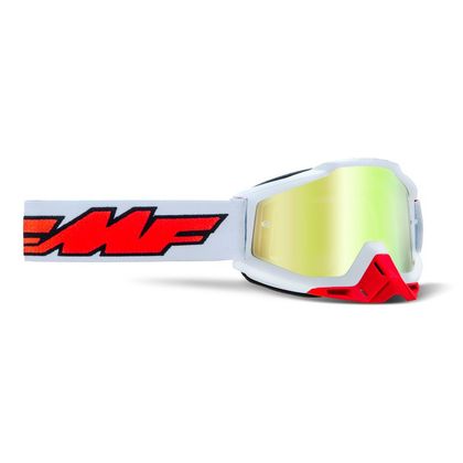 Gafas de motocross FMF VISION POWERBOMB ROCKET WHITE IRIDIUM 2022 - Blanco Ref : FMF VISION0001 / F5003700004 