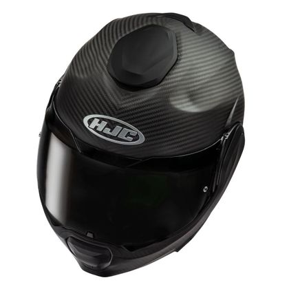 HJC F100 - CARBON MAT Modular helmet - Black