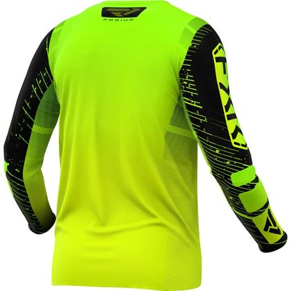 FXR PODIUM ENFANT 2026 Cross shirt - Geel / Zwart