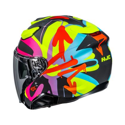 Casque jet HJC F31 - SORA - Multicolore