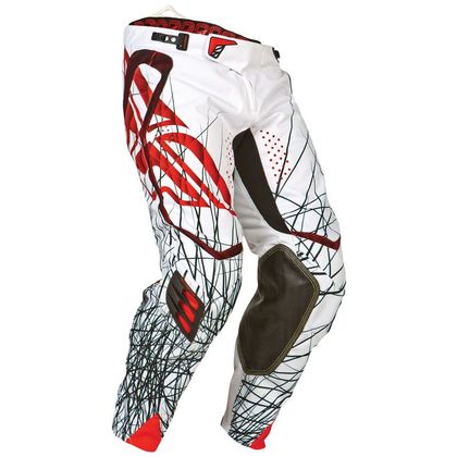 Fly EVO SPIKE PANT WHITE/RED Cross-country pants