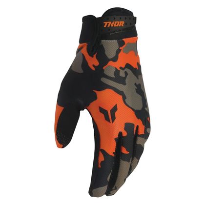 Thor LAUNCH - HUNTER 2025 Cross gloves - Orange / Black