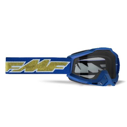 Gafas de motocross FMF VISION POWERBOMB Rocket - Clear Lens 2023 - Azul / Amarillo