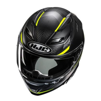 Hjc F71 CARBON - ESIRA Integraalhelm - Zwart / Geel