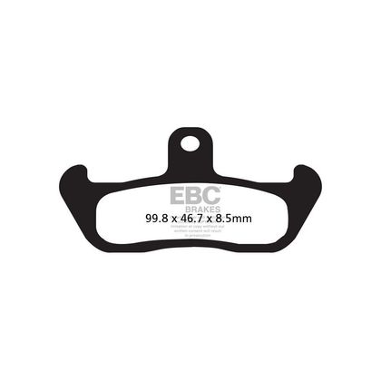 Plaquettes de freins EBC Organique avant Ref : FA134 