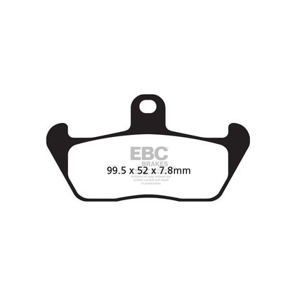 Plaquettes de freins EBC Organique avant Ref : FA163 