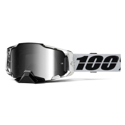Gafas de motocross 100% ARMEGA ATAC - IRIDIUM SILVER 2023 Ref : CE1060 / 50005-00016 