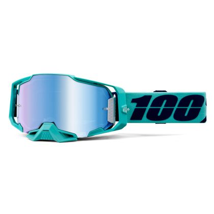 Gafas de motocross 100% ARMEGA ESTEREL - IRIDIUM BLUE 2023 - Azul
