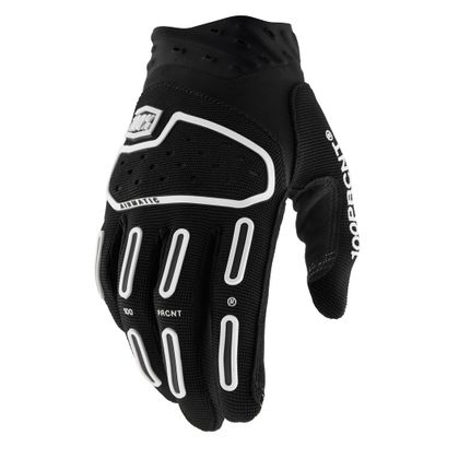 100% AIRMATIC 2 CHILD Cross gloves - Black