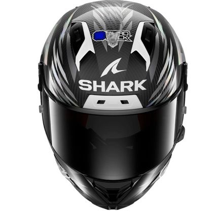 Shark AERON-GP FIM RACING #2 REPLIKA ZARCO WINTER TEST 2026 Integralhelm - Schwarz / Grau