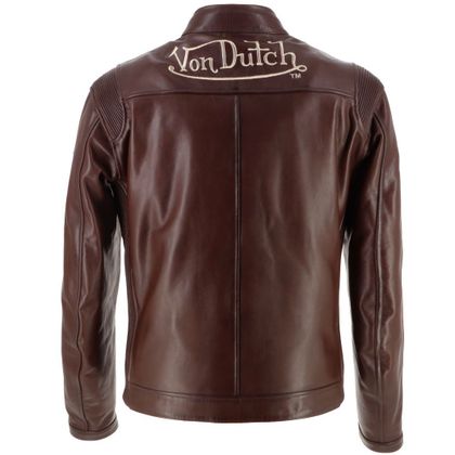 Helstons VON DUTCH FAST Motorbike Jacket - Brown