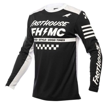 Camiseta de motocross FASTHOUSE A/C ELROD BLACK 2022 Ref : FAS0181 