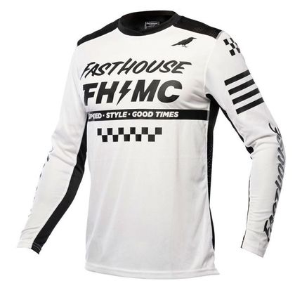 Camiseta de motocross FASTHOUSE A/C ELROD WHITE 2022 Ref : FAS0182 