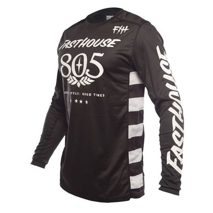 Camiseta de motocross FASTHOUSE GRINDHOUSE 805 BLACK 2022