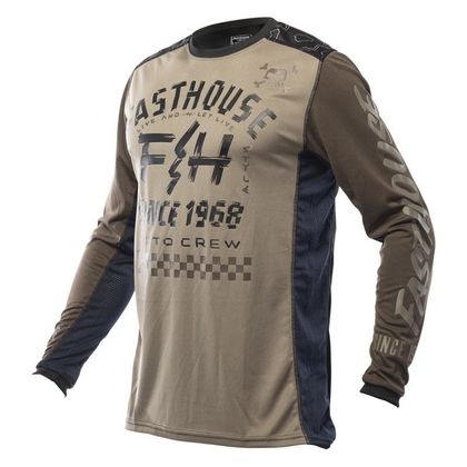 Camiseta de motocross FASTHOUSE OFF ROAD MOSS/BLACK 2022 - Negro / Blanco Ref : FAS0166 