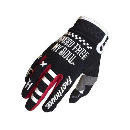 Guantes de motocross FASTHOUSE YOUTH SPEED STYLE AKUMA BLACK Ref : FAS0215 