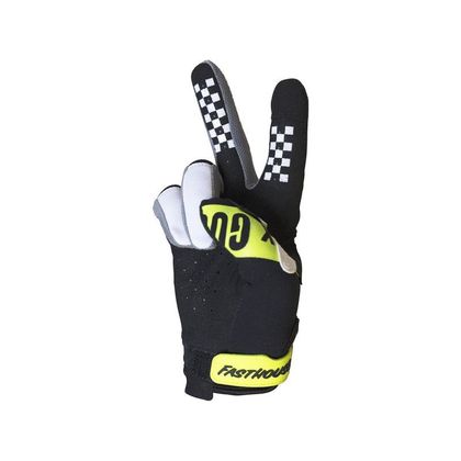 Guantes de motocross FASTHOUSE YOUTH SPEED STYLE DOMINGO WHITE/BLACK