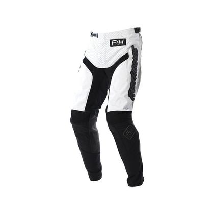 Pantaloni da cross FASTHOUSE YOUTH GRINDHOUSE WHITE/BLACK - Bianco / Nero Ref : FAS0201 