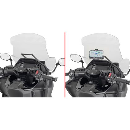 Givi Chassis für GPS-Halterung Lenkerbefestigungsstange