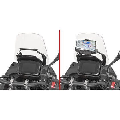 Barre de fixation guidon Givi Chassis pour support GPS