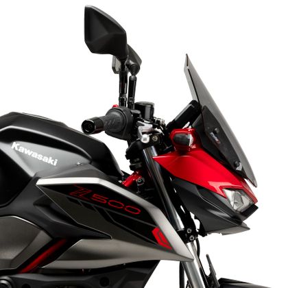 Puig TOURING (+11.5 cm) Sauteerontluchting - Grijs