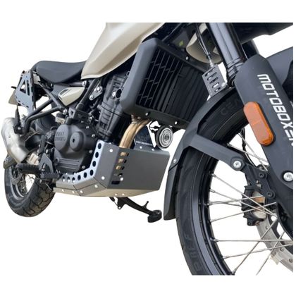 Sabot moteur Motoboxer Aluminium - Gris Ref : MTB0016 ROYAL ENFIELD 450 HIMALAYAN 450 - 2024 - 2025