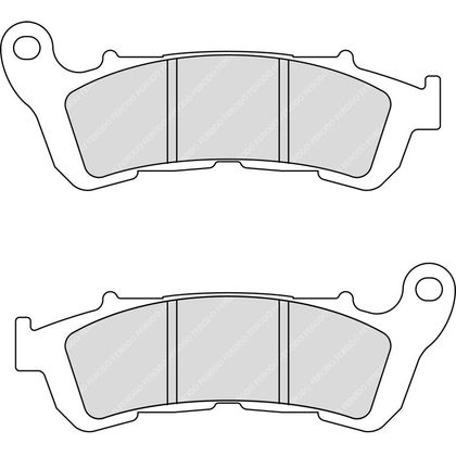 Plaquettes de freins Ferodo FDB2196ST Type Sinter métal fritté avant/avant gauche/avant droit/arrière (Spécial ABS selon modèle)