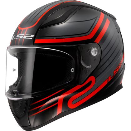 Casque LS2 FF353 - RAPID II CIRCUIT - Noir / Rouge