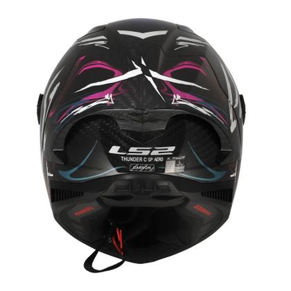 Casque intégral LS2 FF805 THUNDER GP AERO DRIFT - Bleu / Violet