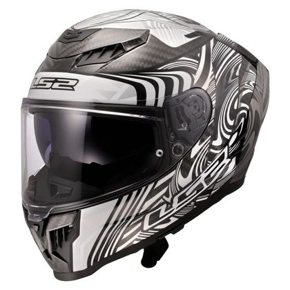LS2 FF807 DRAGON ENTHUM Integraalhelm - Grijs Ref: LS1019 